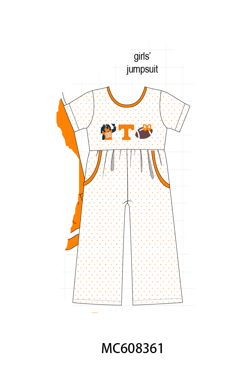 PO101 Orange Tennessee embroidery collection 2