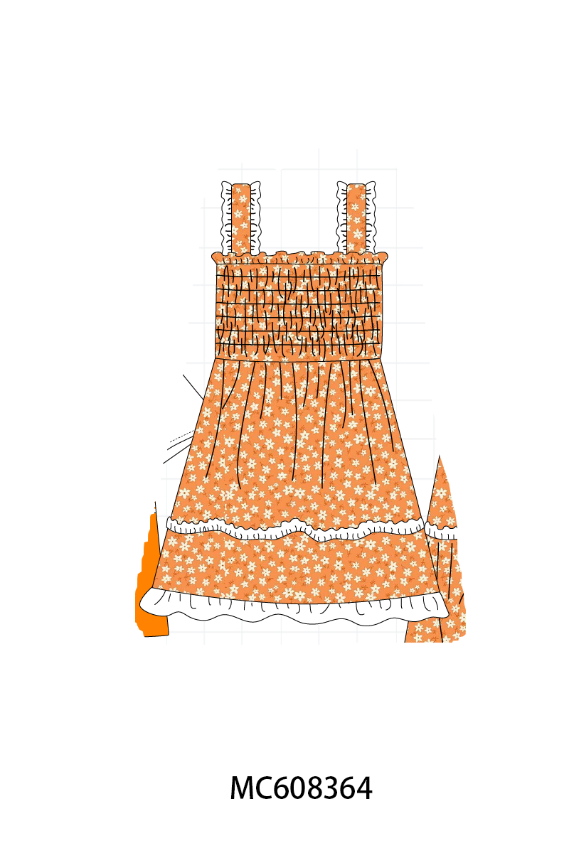 PO101 Orange Tennessee embroidery collection 2