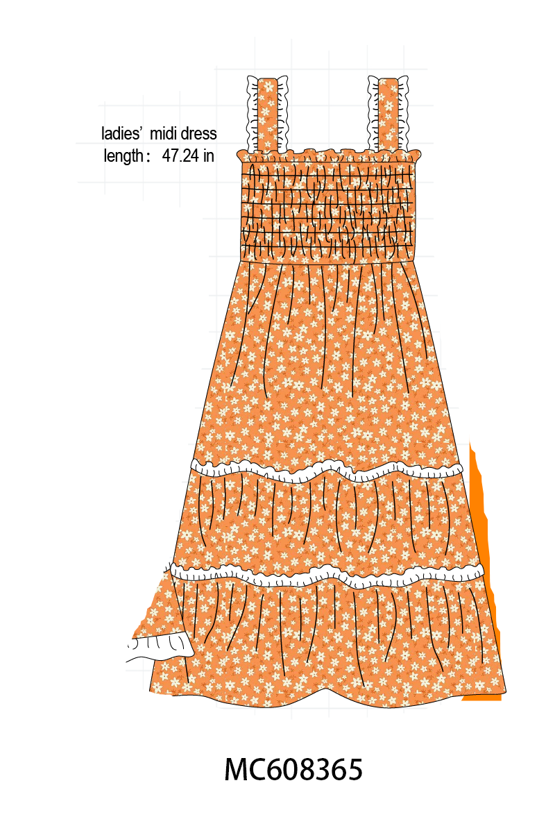 PO101 Orange Tennessee embroidery collection 2