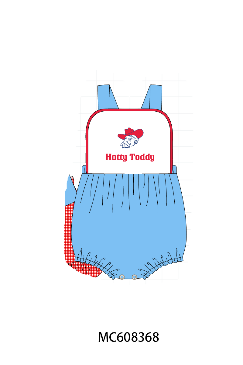 PO101 Blue Mississippi Ole Miss embroidery collection 1