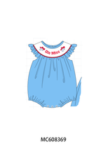 PO101 Blue Mississippi Ole Miss embroidery collection 1