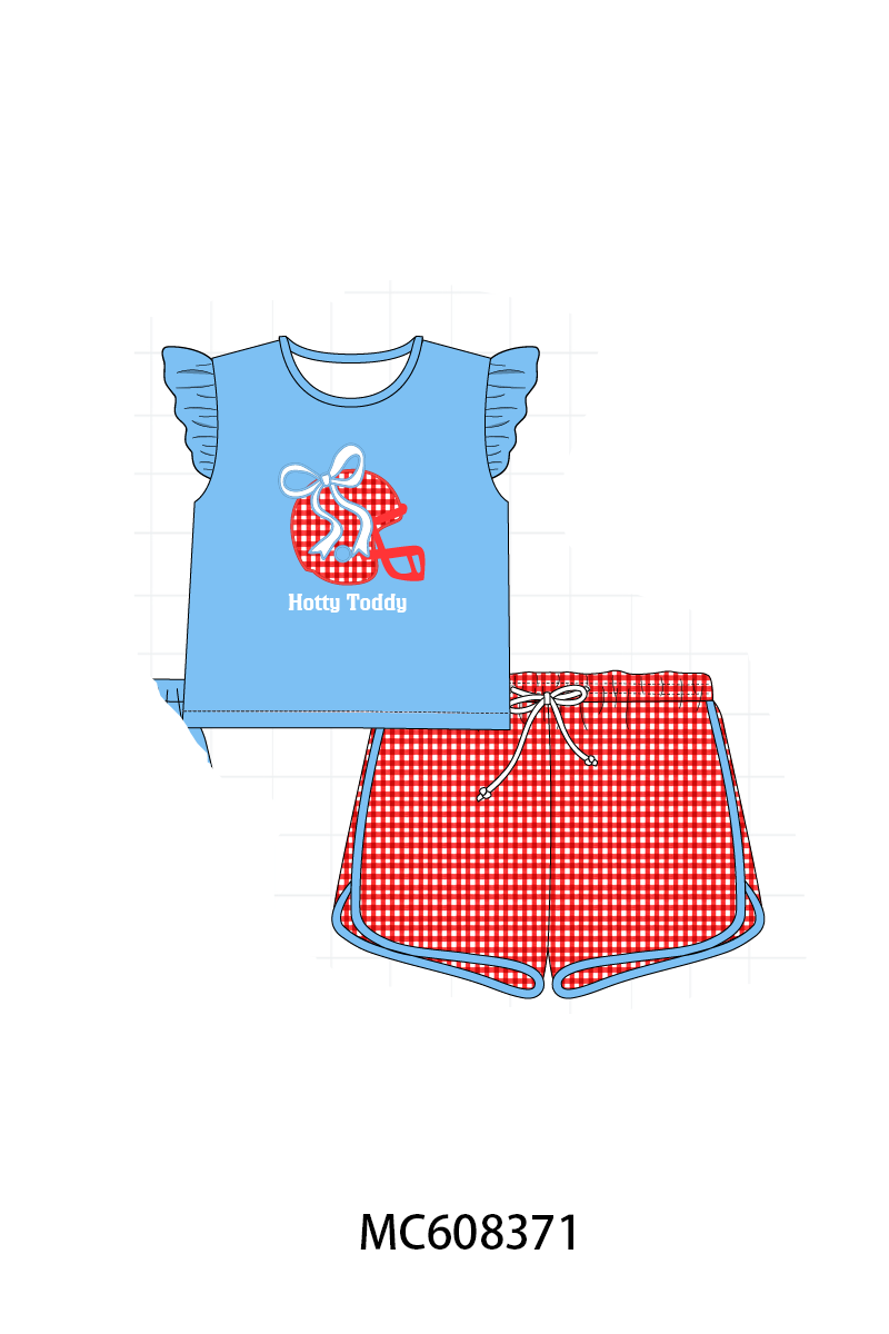 PO101 Blue Mississippi Ole Miss embroidery collection 1