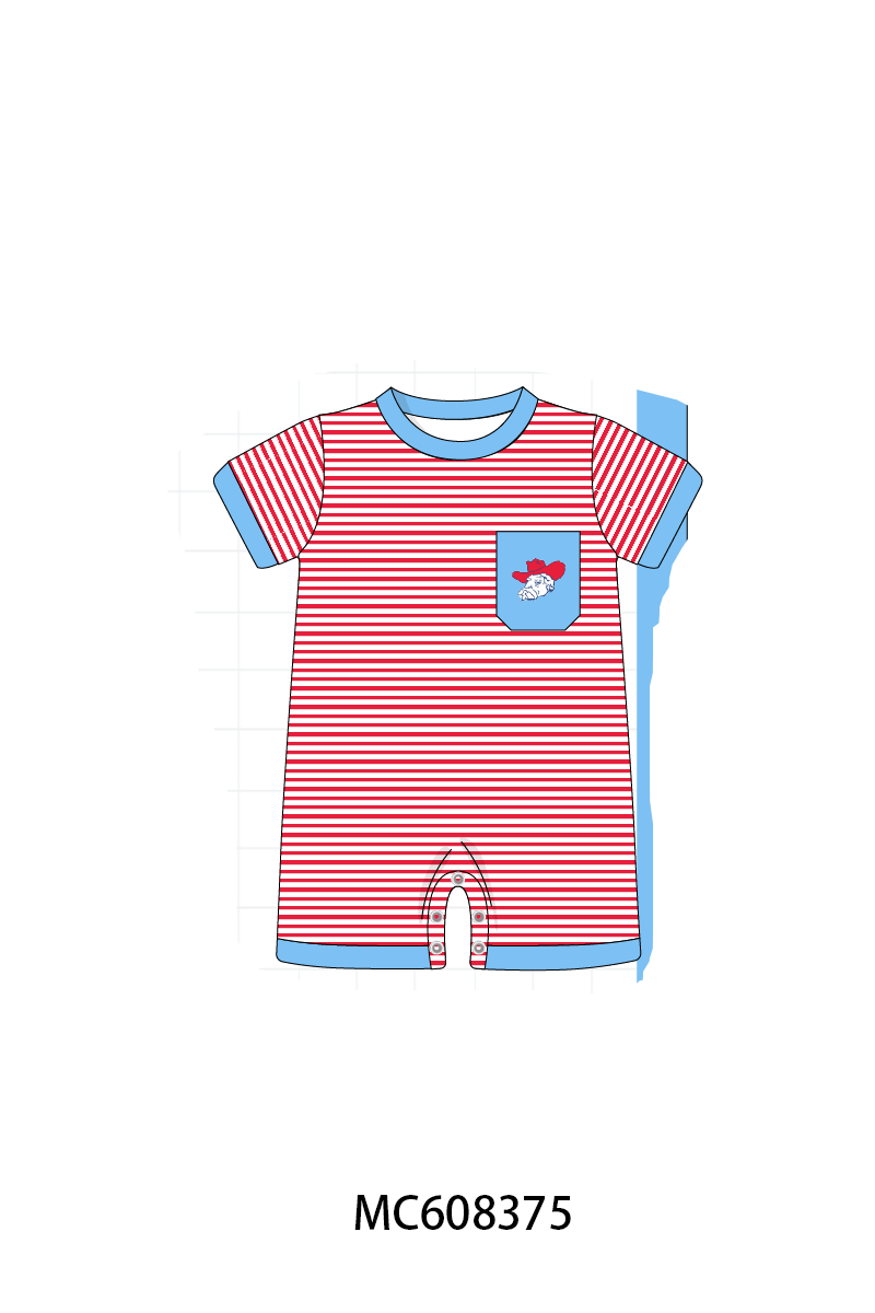 PO101 Blue Mississippi Ole Miss embroidery collection 2