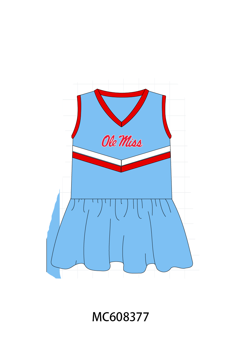 PO101 Blue Mississippi Ole Miss embroidery collection 2