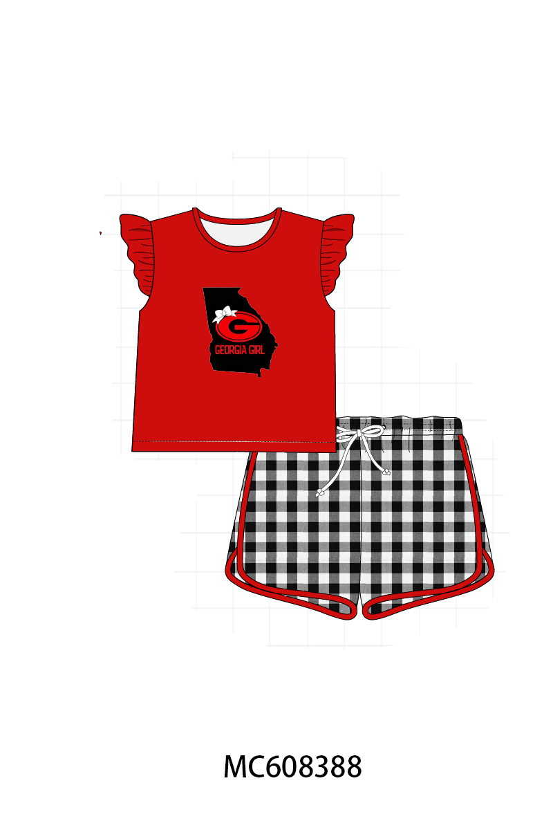 PO101 Red Georgia embroidery collection 1