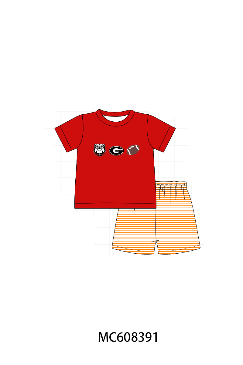 PO101 Red Georgia embroidery collection 1
