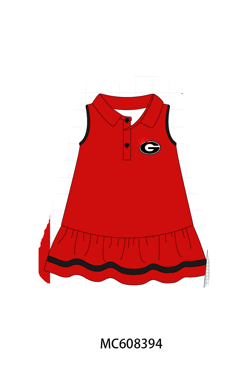 PO101 Red Georgia embroidery collection 2