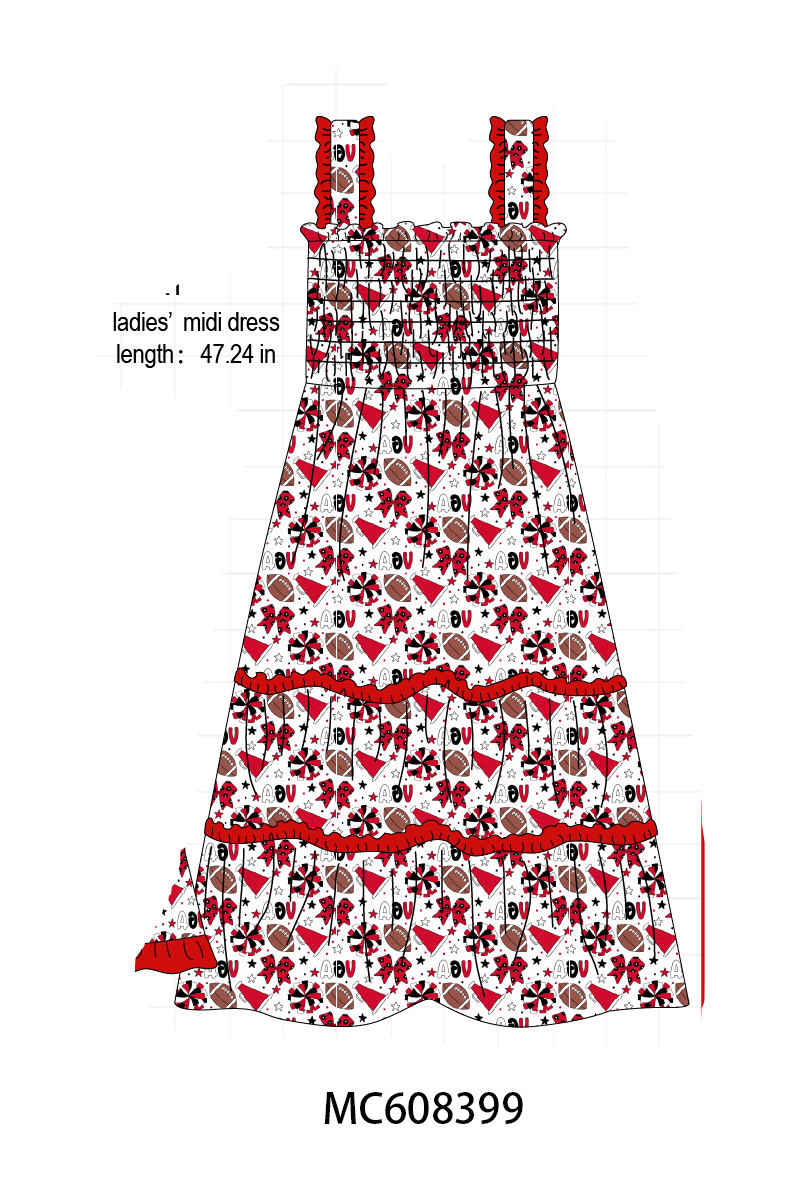 PO101 Red Georgia embroidery collection 2