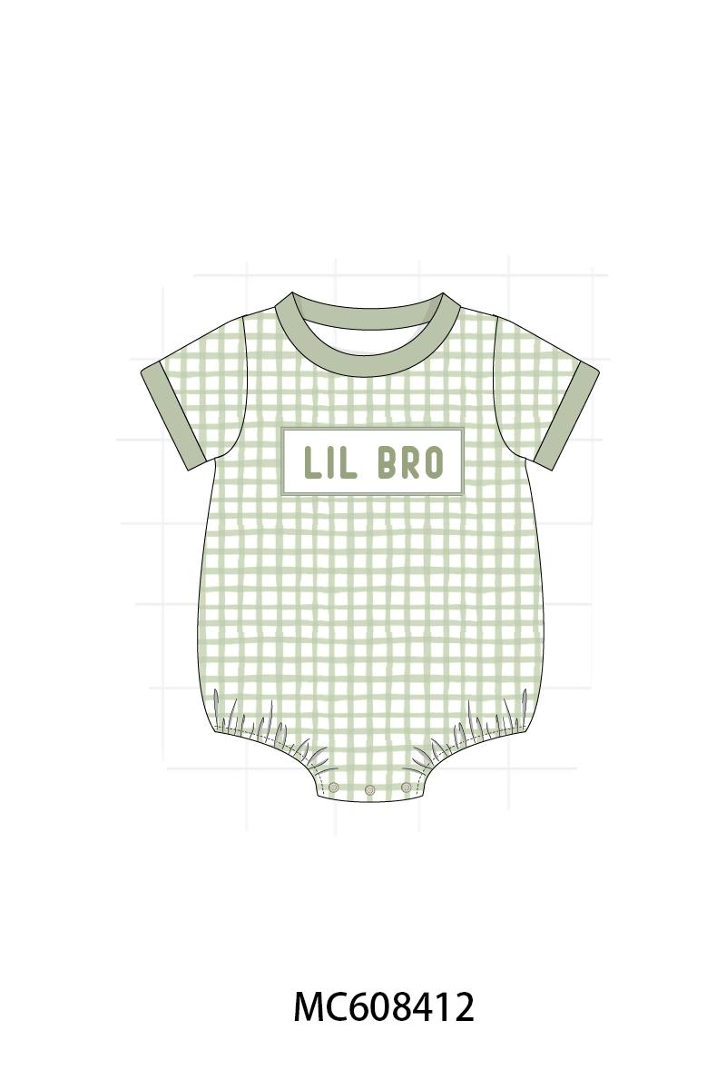PO101 Sage LIL SISTER embroidery collection
