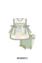 PO101 Sage LIL SISTER embroidery collection
