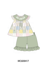 PO101 Sage LIL SISTER embroidery collection