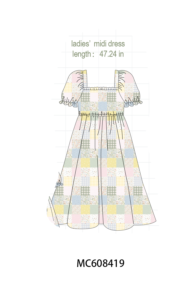 PO101 Sage LIL SISTER embroidery collection