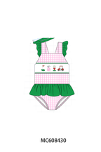 PO101 Green&pink golf embroidery collection 2