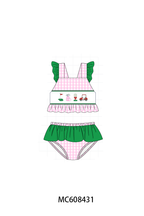 PO101 Green&pink golf embroidery collection 2