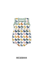 PO101 Sage easter bunny plaid ruffle collection