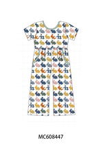 PO101 Sage easter bunny plaid ruffle collection