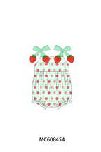 PO101 Green strawberry bow collection