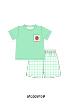 PO101 Green strawberry bow collection