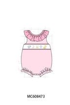 PO101 Pink&blue easter bunny embroidery collection