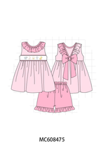 PO101 Pink&blue easter bunny embroidery collection