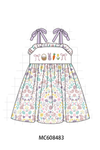 PO101 Lavender easter bunny floral ruffle collection