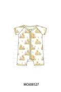 PO101 Yellow winnie bear print bamboo collection