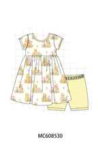 PO101 Yellow winnie bear print bamboo collection