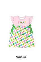 PO101 Pink St. Patricks day clover rainbow embroidery collection