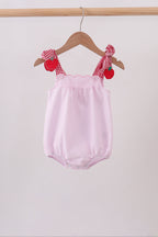 Pink Apple Gingham Bubble