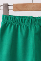 Forest icing ruffle pants