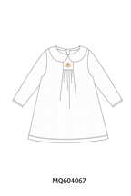 Pink dot turkey embroidery dress