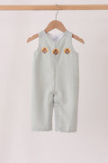 Beige turkey embroidery gingham jonjon