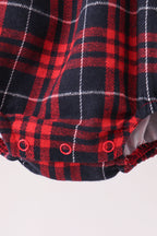 Red plaid bubble