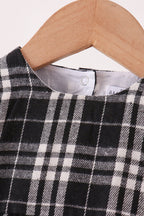 Black&white plaid bubble