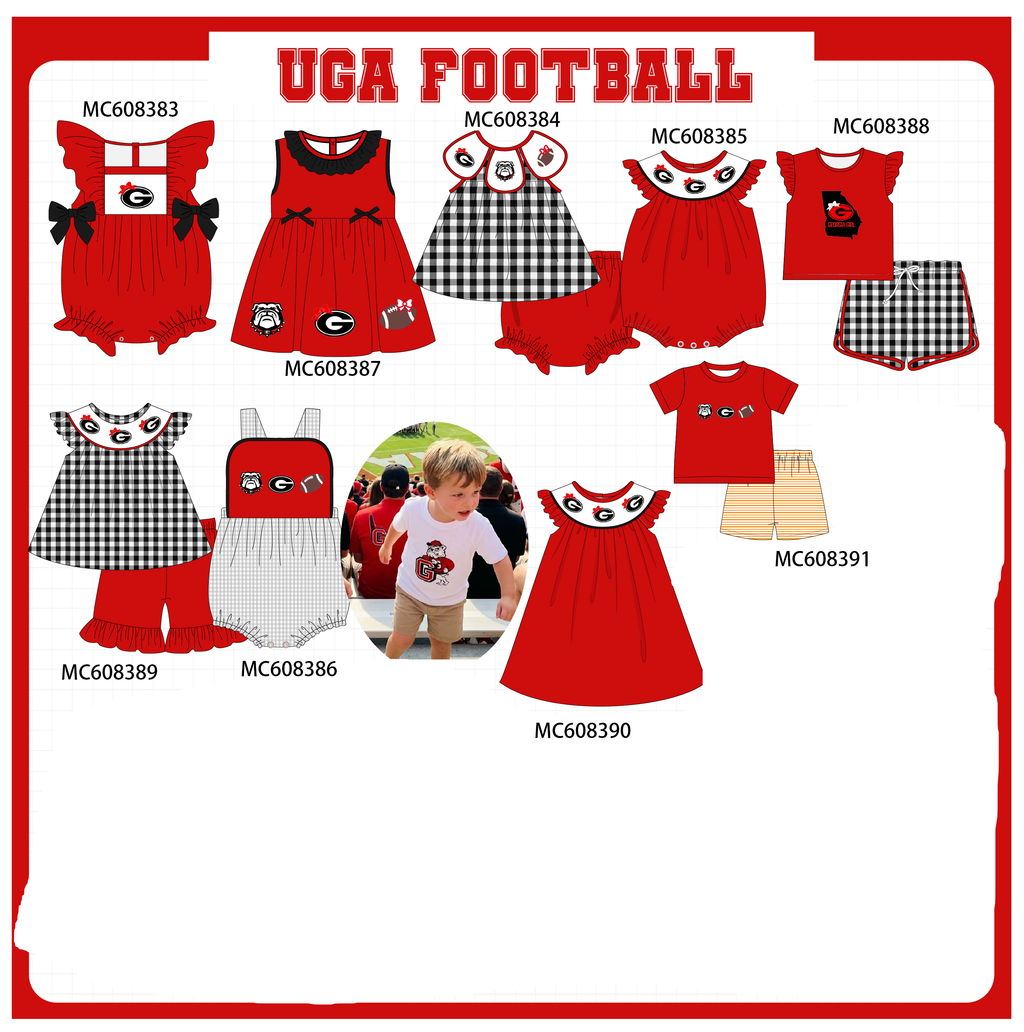 PO101 Red Georgia embroidery collection 1