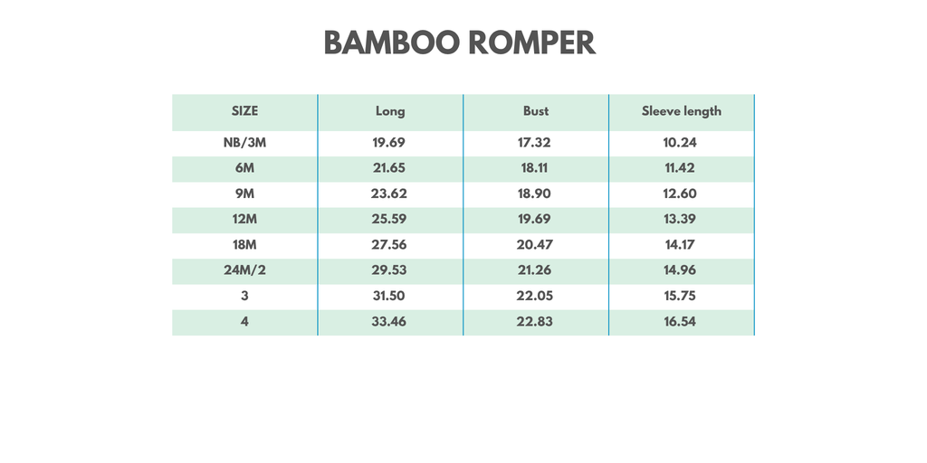 Red character bamboo zipper romper